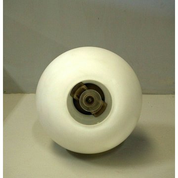 LAMPADARIO SOSPANSIONE CEILING LAMP VETRO OPALINO LAMPADA STILNOVO 50 DESIGN OLD
