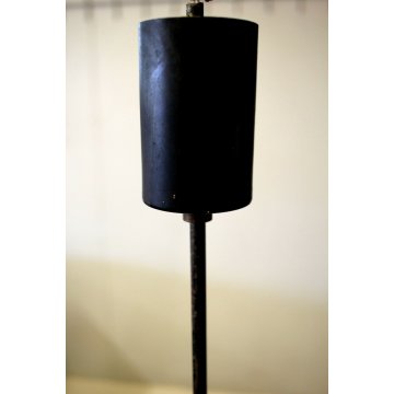 LAMPADARIO SOSPANSIONE CEILING LAMP VETRO OPALINO LAMPADA STILNOVO 50 DESIGN OLD