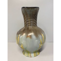 BROCCA CERAMICA MID CENTURY DECORO RILIEVO SMALTO POLICROMO BR 1412-26 GERMANY