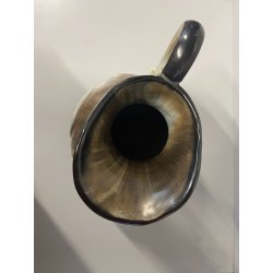 BROCCA CERAMICA MID CENTURY DECORO RILIEVO SMALTO POLICROMO BR 1412-26 GERMANY