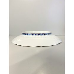 PIATTO CENTROTAVOLA PORCELLANA Imari Arita MOTIVI FLOREALI UCCELLI ø 31 cm JAPAN