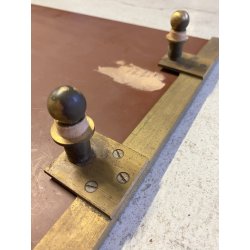 VASSOIO VINTAGE SPECCHIO Galvoramato Santambrogio & De Berti LISSONE MID CENTURY