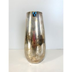 ANTICO VASO SHEFFIELD WMF Art Nouveau DESIGN epoca 1900 STEMMA SMALTO OLD VASE