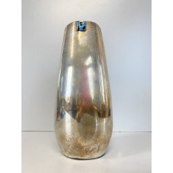 ANTICO VASO SHEFFIELD WMF Art Nouveau DESIGN epoca 1900 STEMMA SMALTO OLD VASE