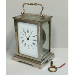 ANTICO OROLOGIO OFFICIER epoca 800 PENDULETTE TAVOLO Travel Clock MARESCIALLA