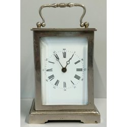 ANTICO OROLOGIO OFFICIER epoca 800 PENDULETTE TAVOLO Travel Clock MARESCIALLA