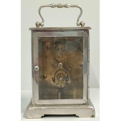 ANTICO OROLOGIO OFFICIER epoca 800 PENDULETTE TAVOLO Travel Clock MARESCIALLA