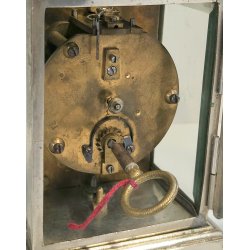 ANTICO OROLOGIO OFFICIER epoca 800 PENDULETTE TAVOLO Travel Clock MARESCIALLA