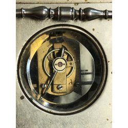 ANTICO OROLOGIO OFFICIER epoca 800 PENDULETTE TAVOLO Travel Clock MARESCIALLA