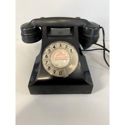 TELEFONO AEP BACHELITE The ANGLO-PORTOGHESE Telephone DESIGN Art Deco '59