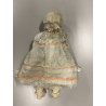 BAMBOLA CERAMICA Capodimonte Giustiniani Luigi NAPOLI VINTAGE DOLL Poupé 66 cm/h