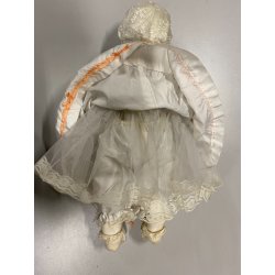 BAMBOLA CERAMICA Capodimonte Giustiniani Luigi NAPOLI VINTAGE DOLL Poupé 66 cm/h