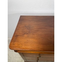 ANTICO piccolo COMO CAPPUCCINO 4 CASSETTI epoca 800 legno CASSETTIERA segreto