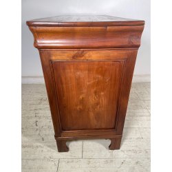 ANTICO piccolo COMO CAPPUCCINO 4 CASSETTI epoca 800 legno CASSETTIERA segreto