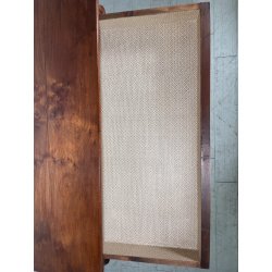 ANTICO piccolo COMO CAPPUCCINO 4 CASSETTI epoca 800 legno CASSETTIERA segreto