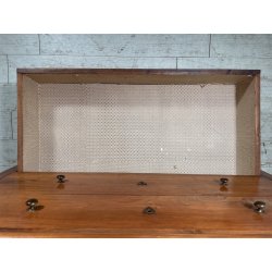 ANTICO piccolo COMO CAPPUCCINO 4 CASSETTI epoca 800 legno CASSETTIERA segreto