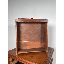 ANTICA COPPIA COMODINI UMBERTINI EPOCA 800 LEGNO RADICA COMODINO CAMERA DA LETTO