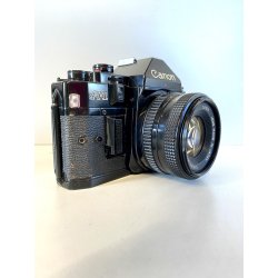 FOTOCAMERA CANON A-1 OBIETTIVO FD 50mm - 24mm SUN-ZOOM for CANON 70-210mm BORSA