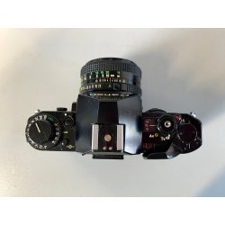 FOTOCAMERA CANON A-1 OBIETTIVO FD 50mm - 24mm SUN-ZOOM for CANON 70-210mm BORSA