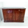 ANTICA CREDENZA INGLESE 1800 LEGNO MASSELLO MOGANO EPOCA DISPENSA CUCINA BUFFET