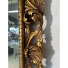 ANTICA ENORME SPECCHIERA CORNICE BAROCCA LEGNO DORATO EPOCA '900 103 CM X 205 CM