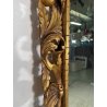ANTICA ENORME SPECCHIERA CORNICE BAROCCA LEGNO DORATO EPOCA '900 103 CM X 205 CM