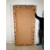 ANTICA ENORME SPECCHIERA CORNICE BAROCCA LEGNO DORATO EPOCA '900 103 CM X 205 CM