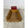 ANTICO CAMION GIOCATTOLO WISA GLORIA SUISSE LEGNO TIR RIMORCHIO TOYS EPOCA 1940