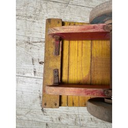 ANTICO CAMION GIOCATTOLO WISA GLORIA SUISSE LEGNO TIR RIMORCHIO TOYS EPOCA 1940