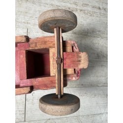 ANTICO CAMION GIOCATTOLO WISA GLORIA SUISSE LEGNO TIR RIMORCHIO TOYS EPOCA 1940
