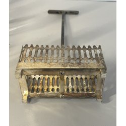 antico SET CONDIMENTI ARGENTATO PORTA OLIO ACETO da tavola BOTTIGLIE VETRO '900