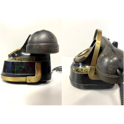 TELEFONO a DISCO VINTAGE Bell Telephon ANVERSA BELGIO BACHELITE OTTONE DECò '30