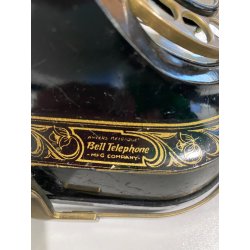 TELEFONO a DISCO VINTAGE Bell Telephon ANVERSA BELGIO BACHELITE OTTONE DECò '30