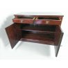 ANTICA CREDENZA INGLESE 1800 LEGNO MASSELLO MOGANO EPOCA DISPENSA CUCINA BUFFET