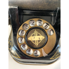 TELEFONO a DISCO VINTAGE Bell Telephon ANVERSA BELGIO BACHELITE OTTONE DECò '30
