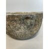 ANTICO MORTAIO SASSO SERIZZO PIETRA PESTO GRANITO EPOCA 1700 GENOVESE ø 26 CM