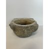 ANTICO MORTAIO SASSO SERIZZO PIETRA PESTO GRANITO EPOCA 1700 GENOVESE ø 26 CM