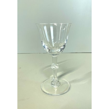 pregiato CALICE LALIQUE FRANCE mod. BEAUGENCY per LIQUORE h 12,7 cm CRISTALLO