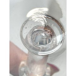 pregiato CALICE LALIQUE FRANCE mod. BEAUGENCY per LIQUORE h 12,7 cm CRISTALLO