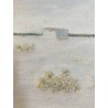 QUADRO DIPINTO OLIO Ivo Capozzi SICILIA PAESAGGIO BALNEARE SPIAGGIA MINIMALISMO