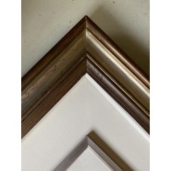 DIPINTO OLIO TELA TRECCANI ERNESTO "Viso" TECNICA MISTA RITRATTO 25x35cm '900