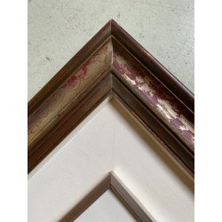 DIPINTO OLIO TELA TRECCANI ERNESTO "Viso" TECNICA MISTA RITRATTO 25x35cm '900