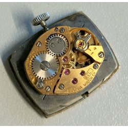 OROLOGIO POLSO LADY Bulova N3 anni 60 meccanico BLU DIAL Old Wrist Watch VINTAGE