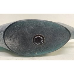 SCULTURA VETRO SCAVO Carlo Nason PESCE TROPICALE MURANO ANNI 80 GLASS FISH