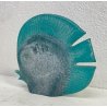 SCULTURA VETRO SCAVO Carlo Nason PESCE TROPICALE MURANO ANNI 80 GLASS FISH