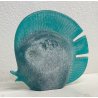 SCULTURA VETRO SCAVO Carlo Nason PESCE TROPICALE MURANO ANNI 80 GLASS FISH
