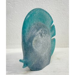 SCULTURA VETRO SCAVO Carlo Nason PESCE TROPICALE MURANO ANNI 80 GLASS FISH