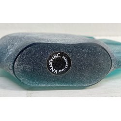 SCULTURA VETRO SCAVO Carlo Nason PESCE TROPICALE MURANO ANNI 80 GLASS FISH