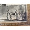 ANTICA STAMPA ACQUAFORTE INCISIONE G. Chodoroiecki del. J.F. Schleuen Sc. Berol.