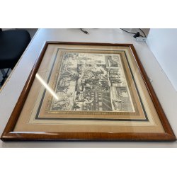 ANTICA STAMPA INCISIONE ACQUAFORTE G. Chodoroiecki del. J.F. Schleuen Sc. Berol.